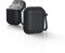 U by UAG [U] Dot Soft-Touch Silicone Case Apple Airpods 2 (2019) / Apple Airpods 1 (2016) Funda [Compatible Carga inalámbrica (LED Visible), Cubierta del Lightning-Conector, mosquetón] Negro