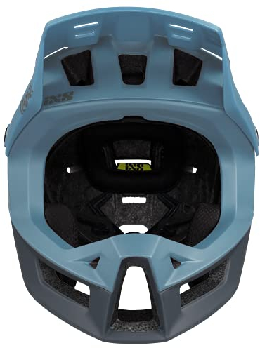 IXS Trigger Ff Integralhelm für Mountainbike/E-Bike/BMX, Blue Ocean, ML (58-62cm)