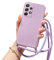 Einaily Handykette für Samsung Galaxy S20 Plus Hülle mit Band Handyhülle für Smartphone zum Umhängen Schutzhülle mit Kordel Silikon Case Necklace Hülle mit Kette zum umhängen für Samsung S20 Plus
