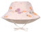 LÄSSIG Baby Kinder Sonnenhut Strandhut Sommerhut Sonnenschutz Kinderhut Babymütze wendbar atmungsaktiv UV-Schutz 80/Sun Protection Bucket Hat Fish light pink, 07-18 Monate, Größe: 46/49