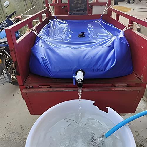 Wasserbehälter Wasserbehälter Mit Großer Kapazität, Tragbare Outdoor-Wasserspeicher Tasche Für Dürre Resistent, Brandbekämpfung, Landwirtschaft, Faltbare Lagerung Notfall Wassertank ( Size : 2.5x2x1m/