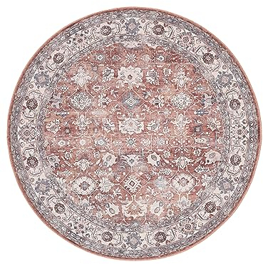 RugVista Galore Oriental Teppich - Terrakotta/Beige Teppich Ø 160 Moderner, Rund Teppich