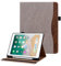 ONETHEFUL Hülle für iPad 9.7 Zoll 6. Generation 2018/5. Generation 2017 /iPad Air 1/2,Premium Pu Leder Klappständer Schutzhülle mit Stifthalter und Dokumentschlitze,Auto Schlafen/Wachen Khaki