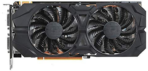 Taygate Scheda Grafica da Gioco Fit for Gigabyte GTX 960 4 GB Grafica Grafica 128 Bit GDDR5 GPU Scheda Video per GEFORCE GV-N960WF2OC-4GD
