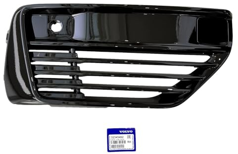 VOLVO XC90 II Plug-In Kühlergrill Stoßstange vorne rechts schwarz glänzend R-Design OE
