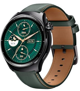 Mibro Smart watch Lite 3 Pro, display AMOLED da 1,34 pollici, sensore di movimento a 10 assi, chiamate Bluetooth, GPS, 150+ modalità sportive, resistente all'acqua 5 ATM, monitoraggio della frequenza
