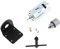 12V-36V 555 DC electronic starter Bench Drill Hand Drill Sanding Gadgets with Chuck and Mounting Bracket Lathe Press electronic starter Tools Set IINKUEYK(Type-A 12-36V)