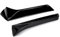 Auto Heckspoiler Für Seat Für Leon 5F FR 2013-2021 Mk3 MK3.5 5-Türer Autofensterverkleidung Lippenspoiler Heckdachflügelseite Kofferraumfenster Spoilerlippe Auto Spoiler Spoiler(Glossy Black)