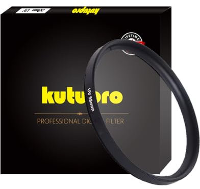 Pack Filtro UV Ultrafino 58mm + 67mm para Cámara – Protección de Lente + Paño de Limpieza – Compatible Canon, Nikon, Sony y Más