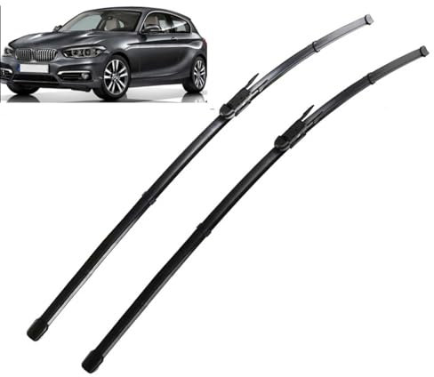 WETCL Scheibenwischern für BMW 1 Series F20 F21 2012-2019 22+18, Front Scheiben Wischerblätter Dauerhaft Gummi Autowischerblätter Wischerblatt Zubehör