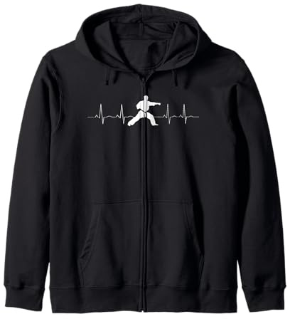 Chemise de karaté pour Homme, Costume de karaté pour garçons Sweat à Capuche