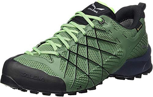 SALEWA MS WILDFIRE GTX, Zapatos de Senderismo Hombre, Myrtle Fluo Green, 44.5 EU