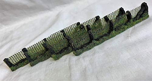 Javis Maschendrahtzaun, Maßstab 1:76, 4 Stück