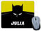 LolaPix Tapis de Souris personnalisé avec nom. Cadeaux personnalisés pour Les Super-héros. Divers modèles 18x22cm Rectangulaire. Batman