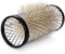 PONIK'S PROFESSIONAL - Metallwickler, Drahtwickler mit Borsten, Lockenwickler Metall 12 Stück, Haarwickler 28 mm, Haar Roller Set, Haarrollen Locken, Lockenwickler Set - Schwarz