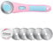Headley Tools Rollschneider mit 5 Stück 45 mm Rotationsklinge, Lager-Design, Rollschneider mit Sicherheitsverschluss für Stoff, Nähen, Quilten, Stoff, Leder, Papier und Kunst und Handwerk (Rosa)