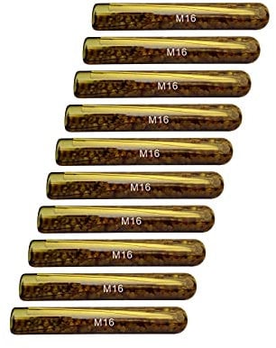 10 cartucce di ancoraggio composite M16 per trapano, Ø 18 mm, in resina sintetica, cartuccia di vetro, tasselli chimici
