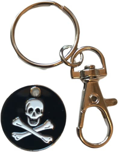 PAC Supplies Global £1 UK Trolley Coin with Keyring - Choose Your Design