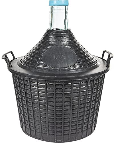 AlcoFermBrew Bonbonne en Verre 10L – Dame-Jeanne en Verre | Seau Fermentation