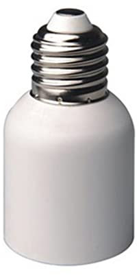 NICHANGHUA Adattatore E27 a E40 da 100 Pezzi e40 E27 Maschio a E40 Adattatore Femmina Convertitore Bulbs Spolterio