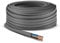 Primes DIY Cavo elettrico a presa 10 mm Twin e terra piatta in PVC grigio illuminazione cavo elettrico 6242Y cavo elettrico approvato BASEC (1 metro)