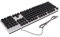 Mechanical Gaming Keyboard, 104 Keys Wired RBG Computer Keyboard, Retro Style USB Wired Ergonomic PC Keyboard (Black)