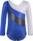 Mulnall Turnanzug Mädchen Langärmelig Gymnastikanzug Mädchen Kinder Gymnastikanzug Klassisch Trikot Gymnastik Training Dancewear für Mädchen 2-10 Jahre(5901-05-130)