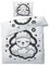 ZDABAOEC Cute Schaf Bettwäsche 140x200 Kinder Jungen Mädchen, Weiche Microfaser Kinderbettwäsche 2er Set - 1 Bettbezug + 1 Kissenbezug 70x90, mit Reißverschluss, Wende Motiv