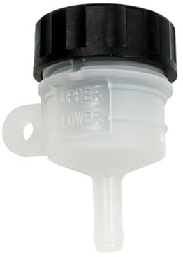 JNNJ Coupelle D'Huile De Maître-Cylindre De Frein Arrière De Moto, Universel Moto Pied Frein Arrière Maître Cylindre Réservoir Vase Huile Flacon Réservoir Maître-Pied Bouteille De Liquide De Frein
