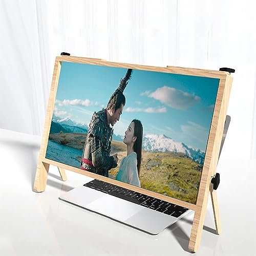 Tablet-PC-Lupe, Premium-Laptop-Bildschirmlupe, 3D-Kopputer-Bildschirmlupe, Verstärker, Gaming, Video, Filme, Vergrößerung, Bildschirmverstärker, Leselupe