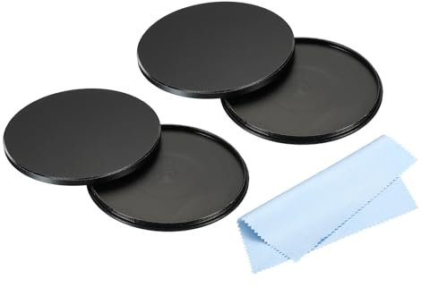 PATIKIL Tappo Obiettivo 82mm, 2 Pz, Copri Copriobiettivo Tappo Universale Metallo Filtro Obiettivo Custodia Protettiva Anteriore e Panno Pulizia per Fotografia e Filtri per Fotocamera