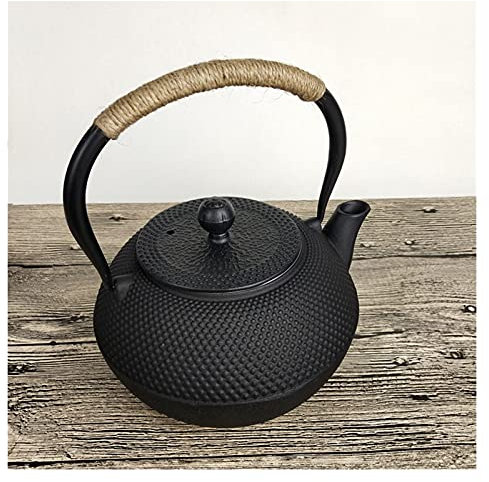 Teiera Bollitore da tè in ghisa Bollitore Bollitore Bollitore Bollitore Bollitore for la casa Set Set Teiera Cucina Cucina Strumento di cucina for ristorante Hotel Macchina per il tè (Color : 600ml)