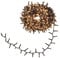 hellum Lichterkette außen 800 LED warmweiß, LED Lichterkette snake, innen, für Weihnachtsbaum, 15,98m lang beleuchtet < 59 Lumen, Kabelfarbe schwarz 151893