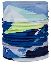 Buff®| ThermoNet® Multifunktionstuch Junge Mädchen, Warm, Komfortabel, Recycelte Materialien, Leicht, Atmungsaktiv, Wärmedämmung, Schnee, Einheitsgröße, Blau