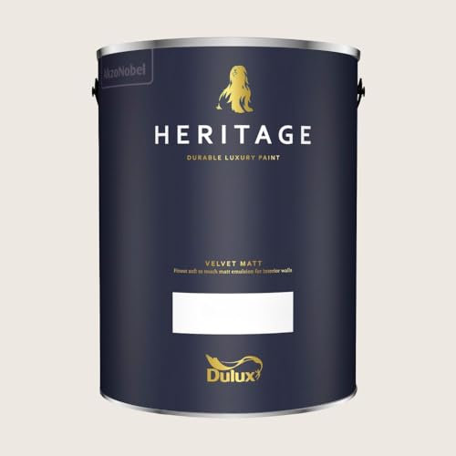 DULUX TRADE HERITAGE MATT ROMAN WHITE 5L