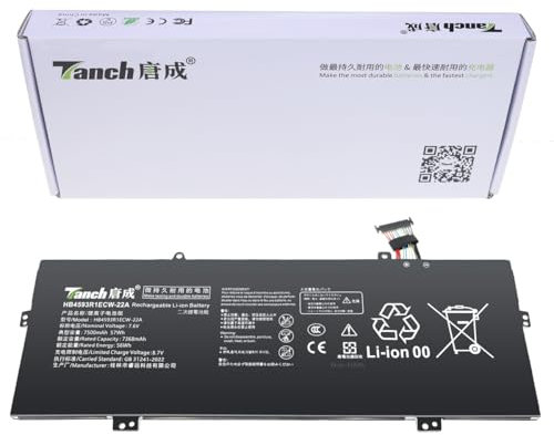 HB4593R1ECW-22A - Baterías para portátil Huawei MateBook 14 2021 AMD Matebook 14 2020 AMD R5 MateBook 14 2020 AMD R7 7,64 V 7330 mAh/56 Wh