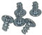 Original M2 X L4mm Fixed Stand Bracket Wall Mounting Screws Compartble for Toshiba 32-40 40L1543DG TVs