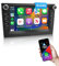 ESSGOO 4+64G Drahtloses Autoradio und Android Auto CarPlay Für Vauxhall Opel Corsa C/D Zafira B Astra G/H Meriva Signum Combo mit 7 Zoll Touchscreen Bluetooth FM RDS GPS WiFi Silber