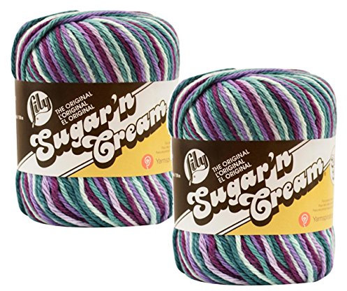 Sugar'N Cream Garn – Ombres Super Size – Crown Jewels