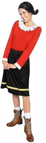 Maskworld Olivia Öl - die Freundin von Popeye - Kostüm für Erwachsene - einteilig - Karneval (S)