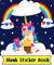 Blank Sticker Book: sticker book animals blank sticker book