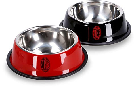 AC Milan Unisex Adulto Pet Bowl Nackengamasche, Nero, Taglia unica