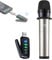 Alvoxcon Micrófono Inalámbrico USB para PC, Mac, iPhone, Android Mic de Mano Recargable UHF Plug & Play con Sonido Profesional para Podcast, Vlog, Streaming, Entrevistas, Reunión Zoom y Clases Online