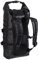 Black TACTICAL BACKPACK SEALS DRY-BAG Rucksack, 40 l, wasserdicht, Roll-Top-Rucksack, wasserdicht, für Trekking, Schwimmen, Kajakfahren, Wassersport, Schwarz, Schwarz