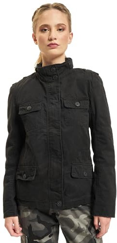 Brandit Women Britannia Jacket, Farbe: black, Größe: XL