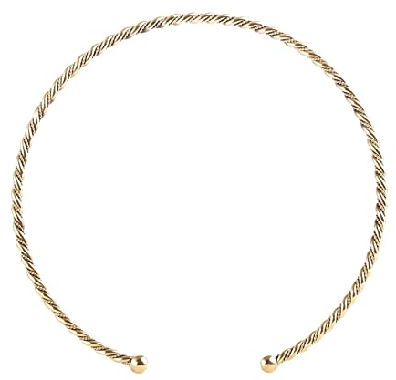 Windalf Männer Torques THORALF Ø 14 cm Wikinger Hals Schmuck Handarbeit Bronze