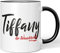 JUNIWORDS Tasse, Tiffany, die Wundervolle, Schwarz (5304200)