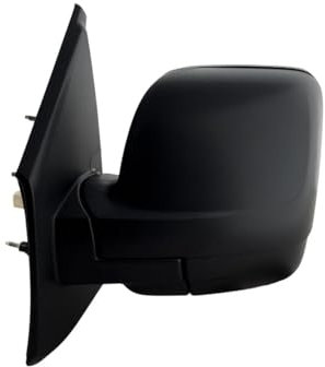 Compatible with Renault Trafic 2014-2022, Vauxhall Vivaro 2015-2019,Nissan NV300 2016-2024 & Fiat Talento 2016-2022 (No Indicator)-Electric Heated Left Side Mirror Unit with Temp Sensor (Black)