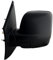 Compatible with Renault Trafic 2014-2022, Vauxhall Vivaro 2015-2019,Nissan NV300 2016-2024 & Fiat Talento 2016-2022 (No Indicator)-Electric Heated Left Side Mirror Unit with Temp Sensor (Black)