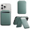 Native Union Active Wallet Stand | Magnetic – MagSafe Card Holder with Stand for iPhone 16, 15, 14, 13, 12 – Extra Secure & Ultra Slim – Stores 4 Cards – Durable & Recycled Materials (Slate Green)